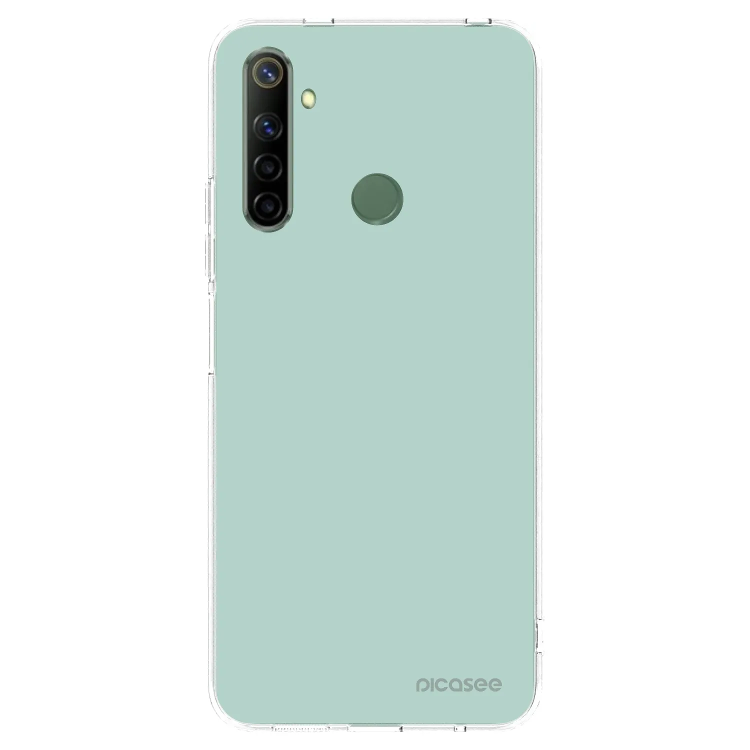 Picasee silikónový prehľadný obal pre Realme 6i - Pastel Charm