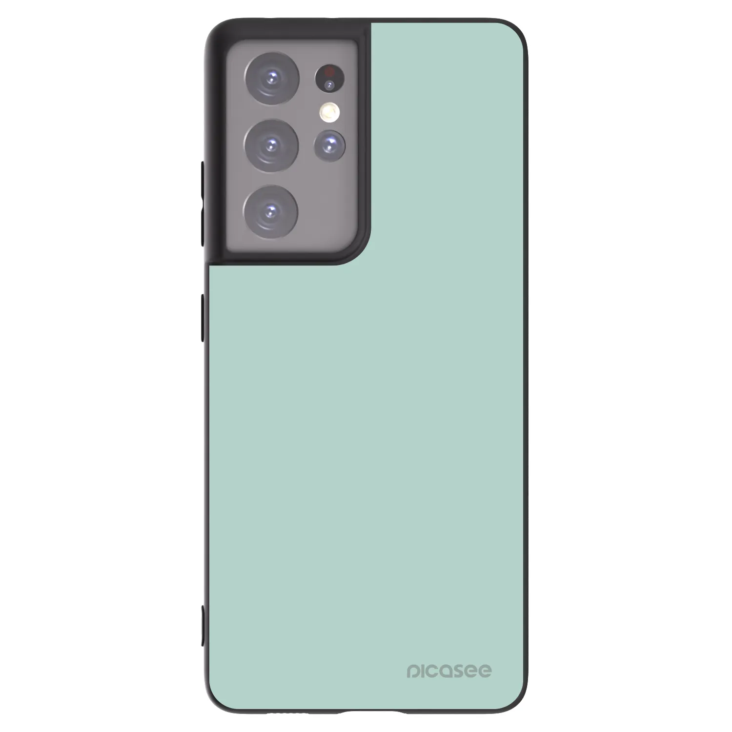 Picasee silikónový čierny obal pre Samsung Galaxy S21 Ultra 5G G998B - Pastel Charm