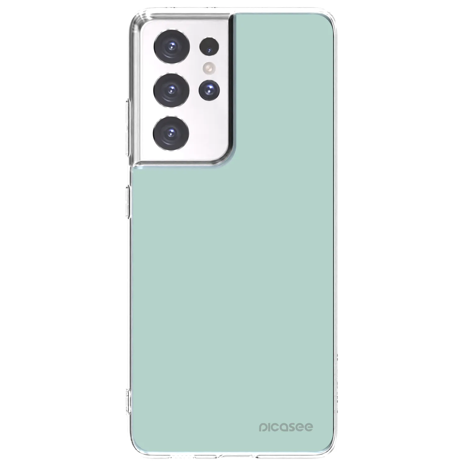 Picasee silikónový prehľadný obal pre Samsung Galaxy S21 Ultra 5G G998B - Pastel Charm