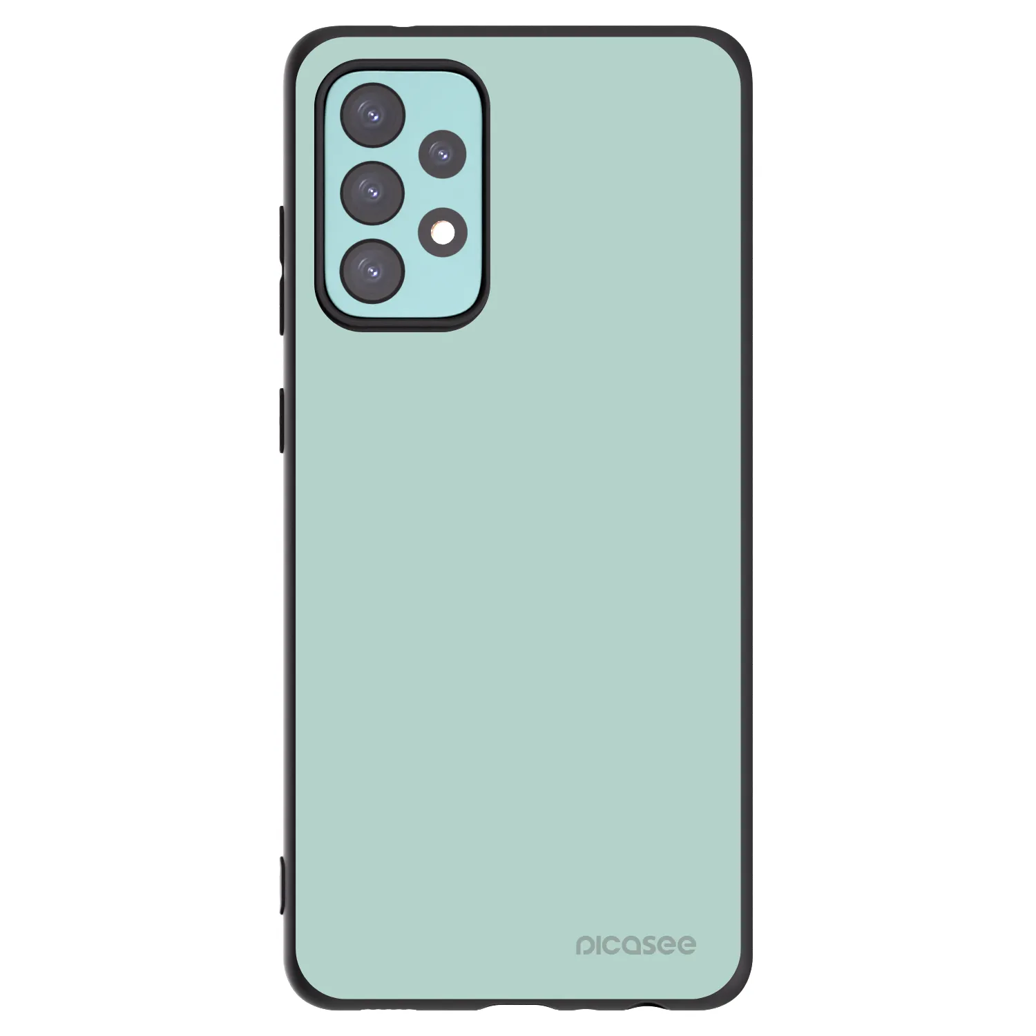 Picasee silikónový čierny obal pre Samsung Galaxy A72 A725F - Pastel Charm