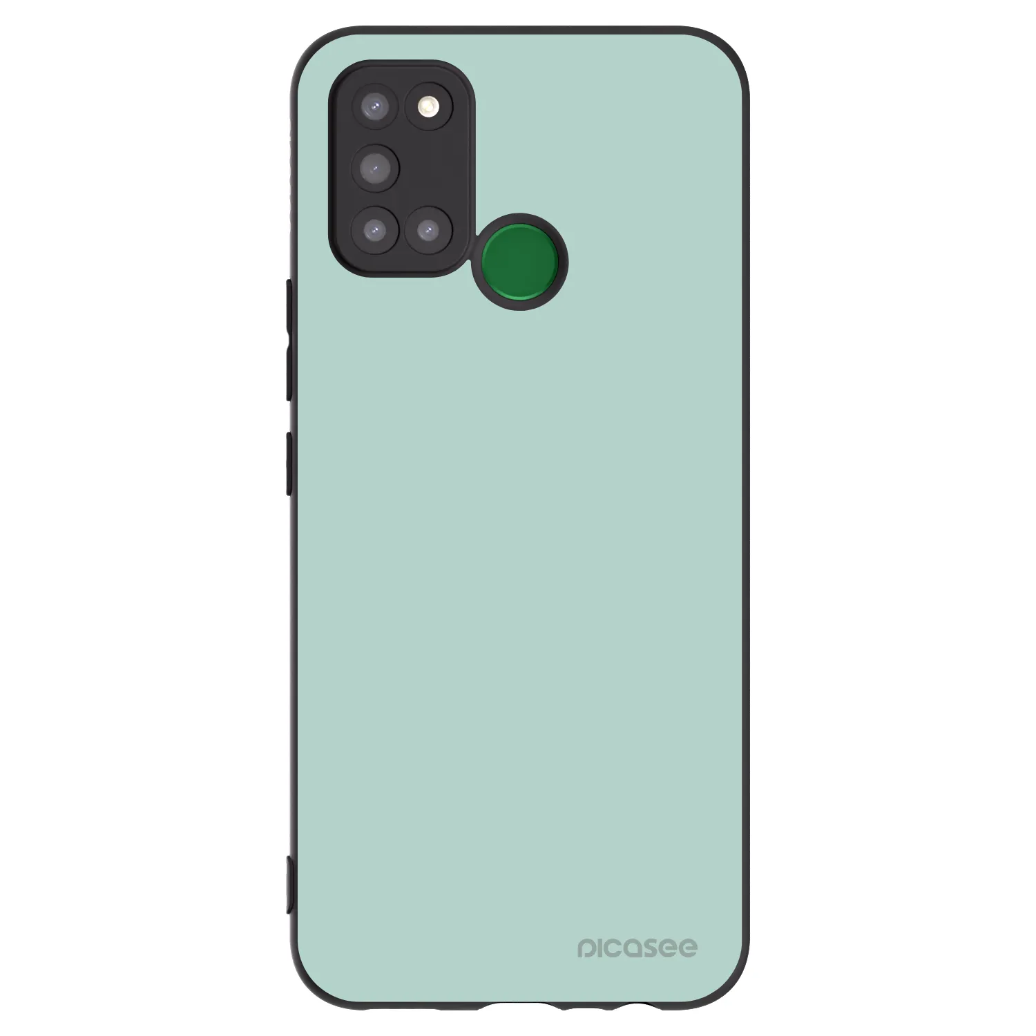 Picasee silikónový čierny obal pre Realme 7i - Pastel Charm