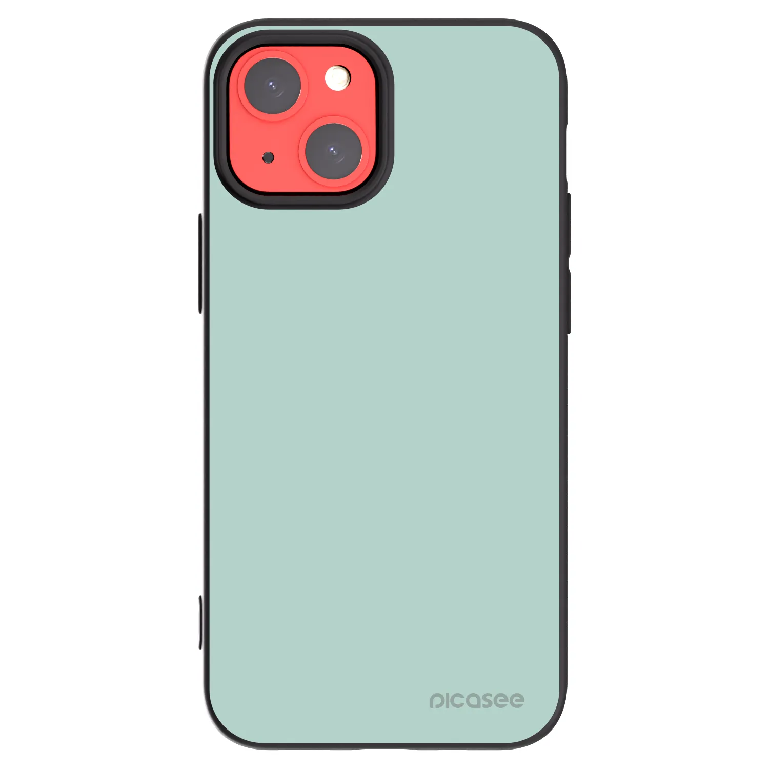 Picasee silikónový čierny obal pre Apple iPhone 13 mini - Pastel Charm