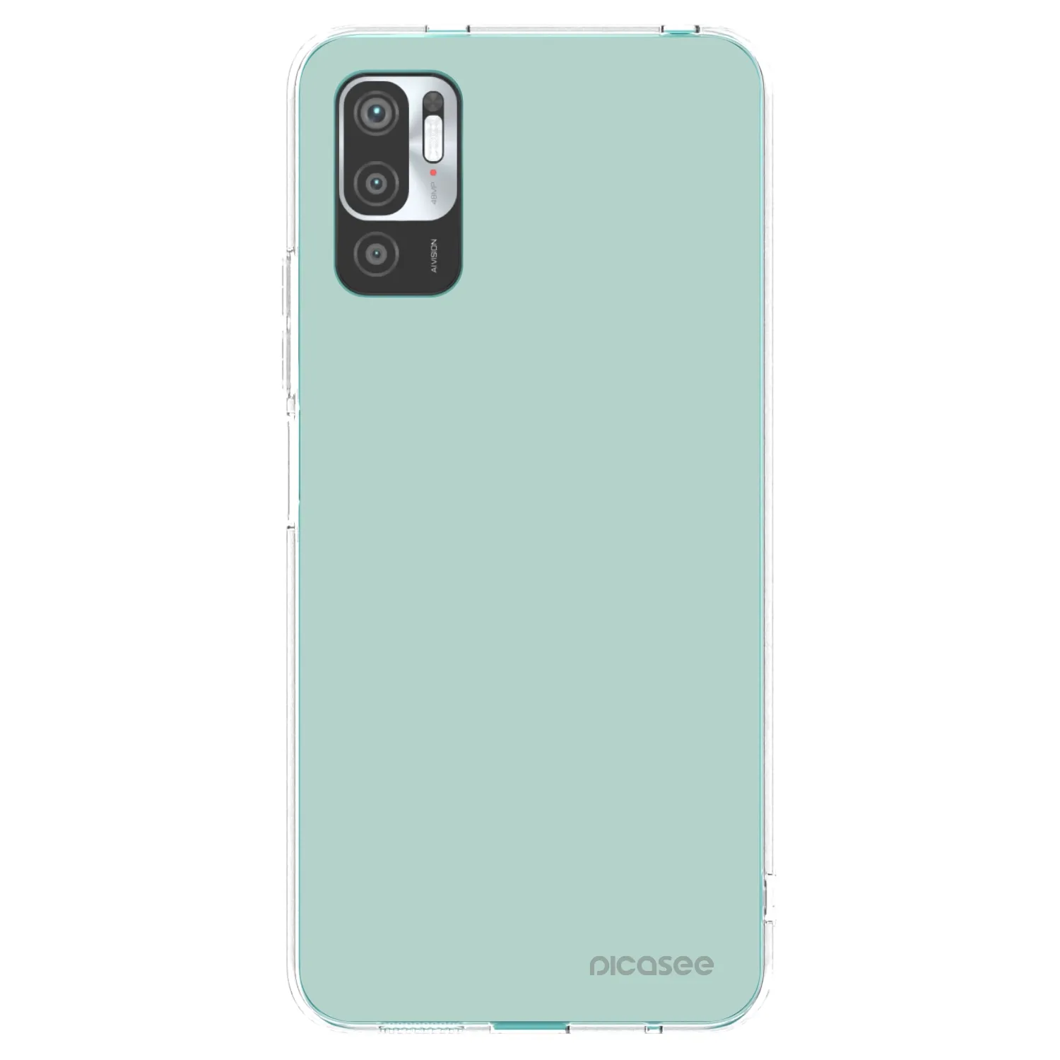 Picasee silikónový prehľadný obal pre Xiaomi Redmi Note 10 5G - Pastel Charm