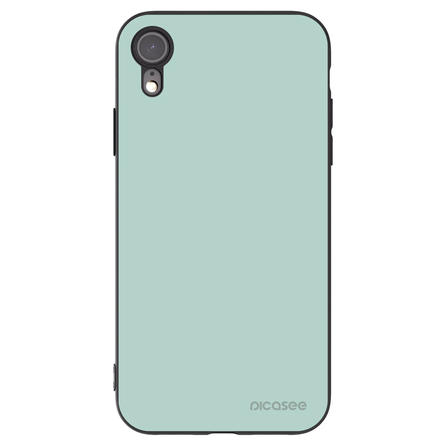 Picasee silikónový čierny obal pre Apple iPhone XR - Pastel Charm