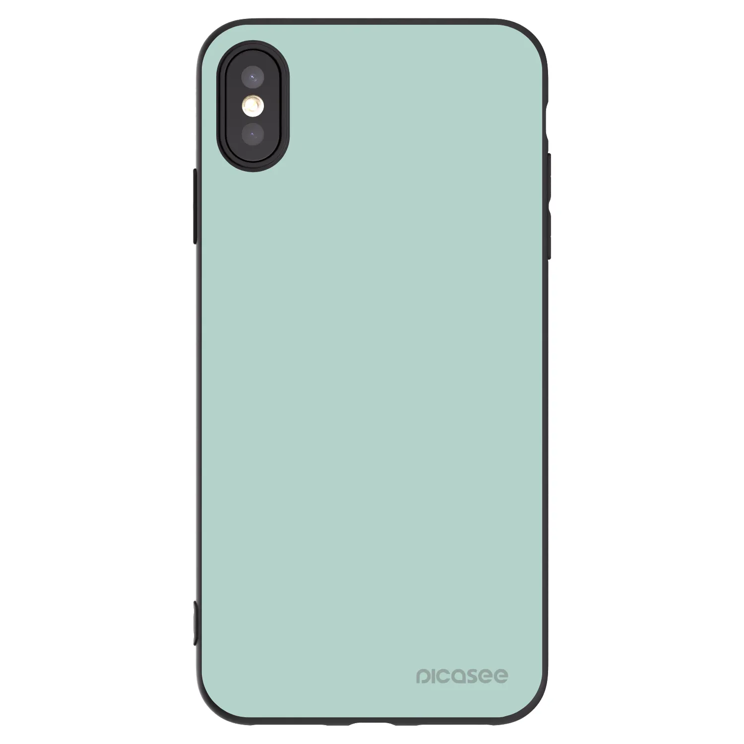Picasee silikónový čierny obal pre Apple iPhone XS Max - Pastel Charm