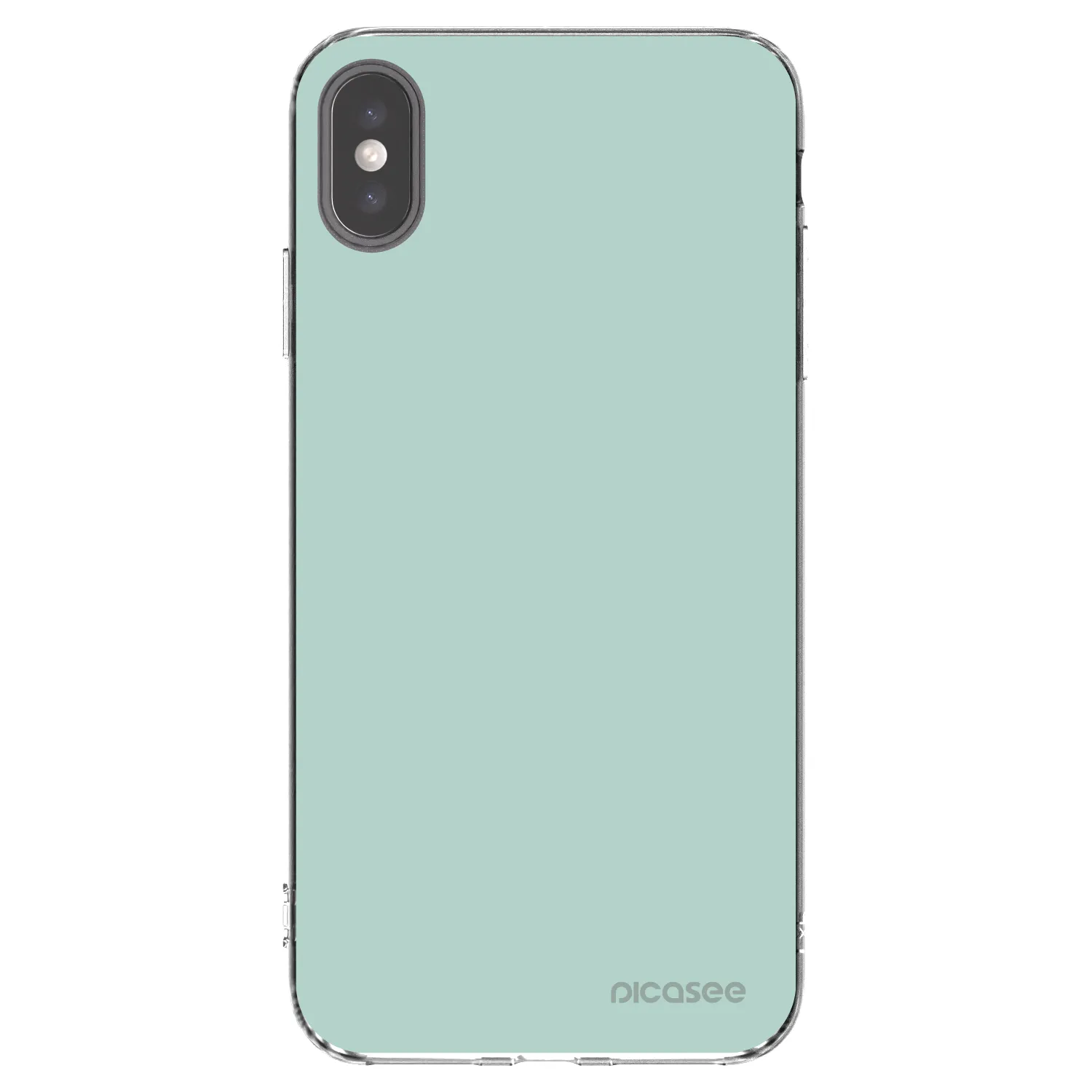 Picasee silikónový prehľadný obal pre Apple iPhone XS Max - Pastel Charm