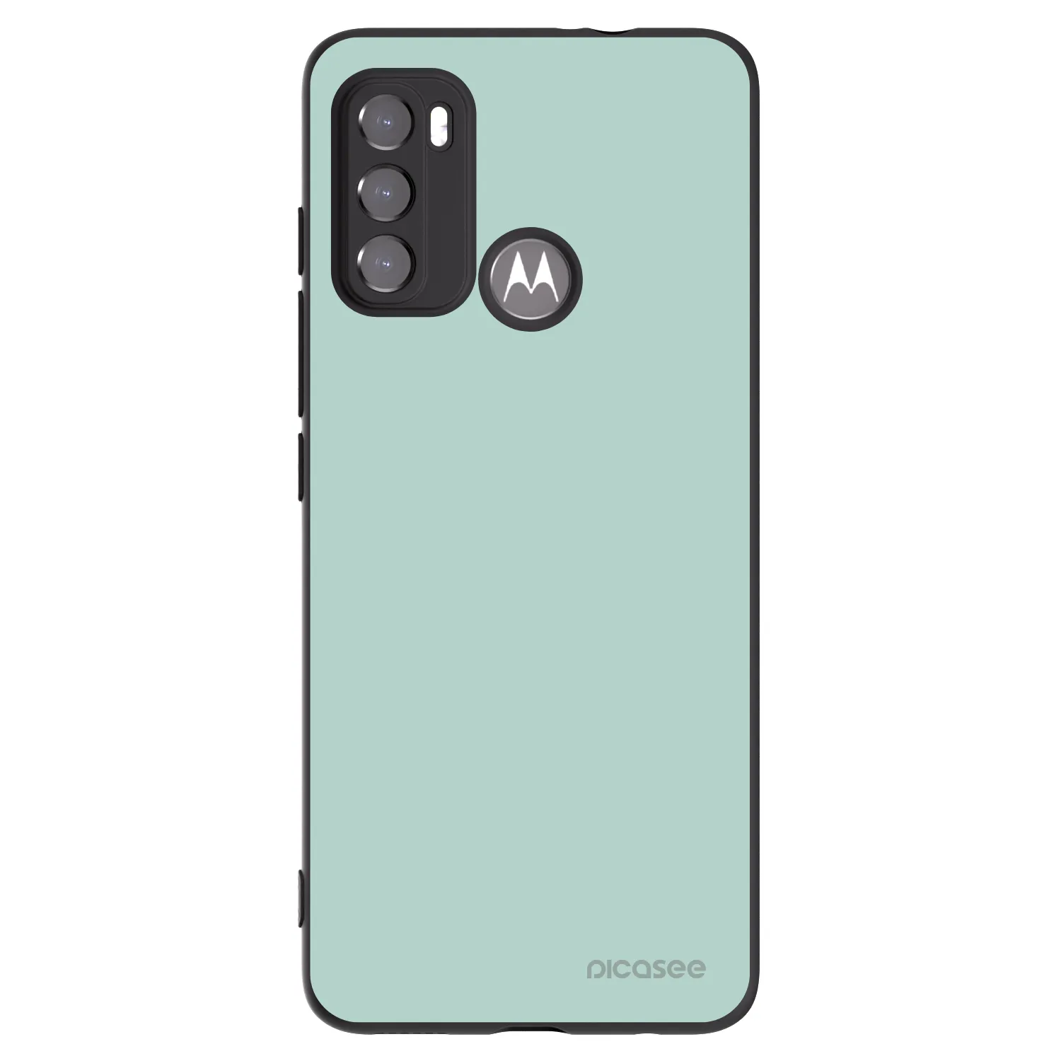 Picasee silikónový čierny obal pre Motorola Moto G60 - Pastel Charm