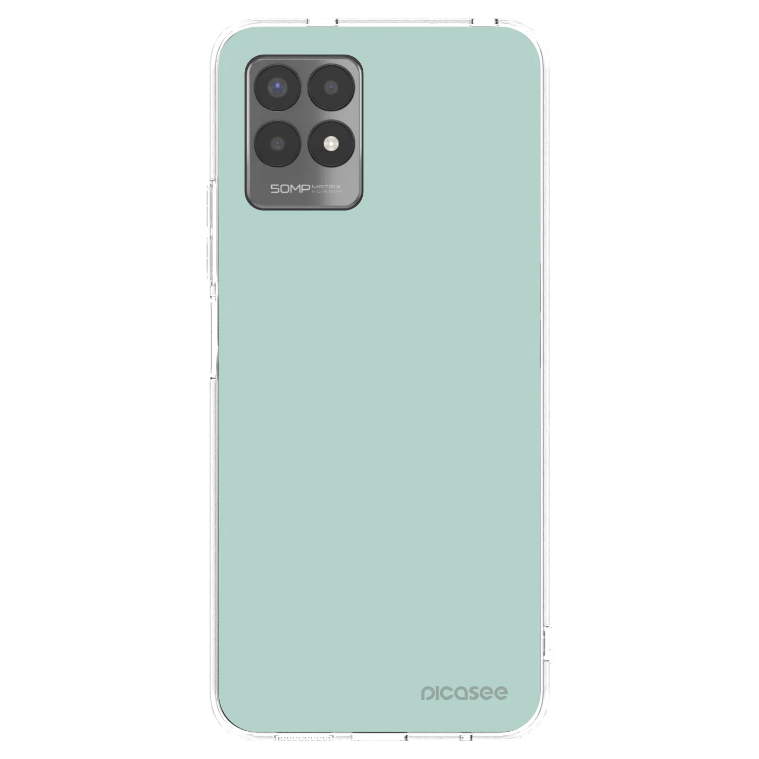 Picasee silikónový prehľadný obal pre Realme 8i - Pastel Charm