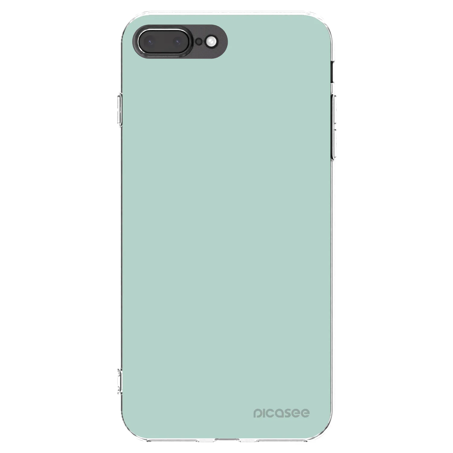 Picasee silikónový prehľadný obal pre Apple iPhone 7 Plus - Pastel Charm