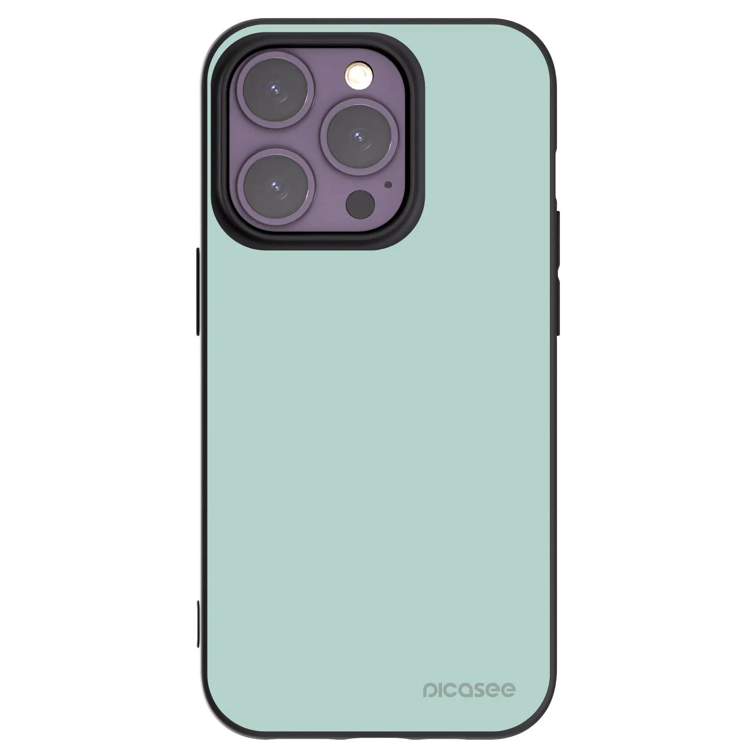 Picasee silikónový čierny obal pre Apple iPhone 14 Pro - Pastel Charm