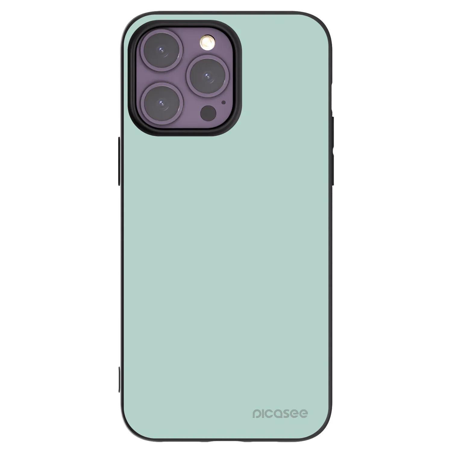 Picasee silikónový čierny obal pre Apple iPhone 14 Pro Max - Pastel Charm