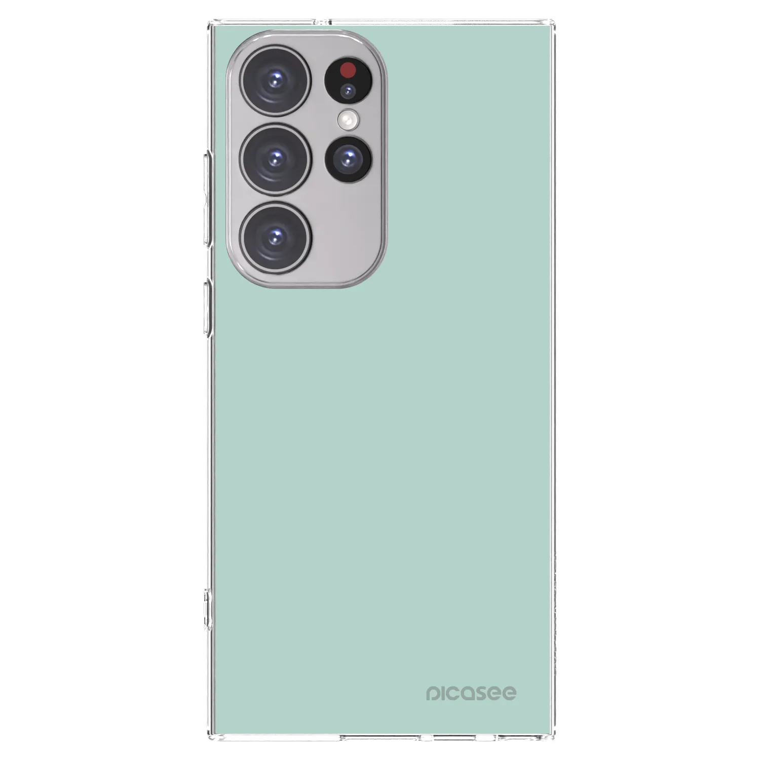 Picasee silikónový prehľadný obal pre Samsung Galaxy S23 Ultra 5G - Pastel Charm