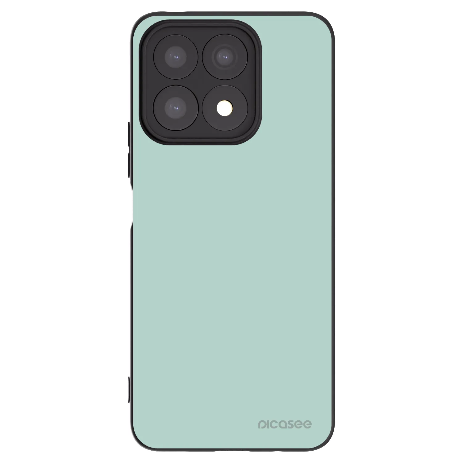 Picasee silikónový čierny obal pre Honor X8a - Pastel Charm