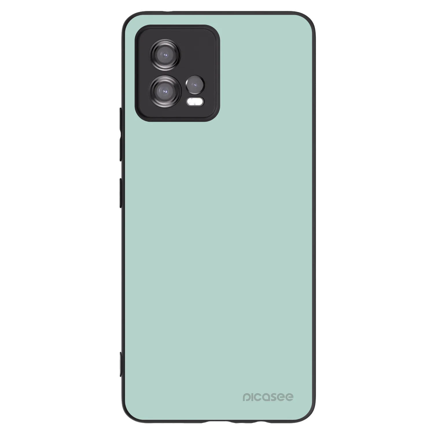 Picasee silikónový čierny obal pre Motorola Moto G72 - Pastel Charm