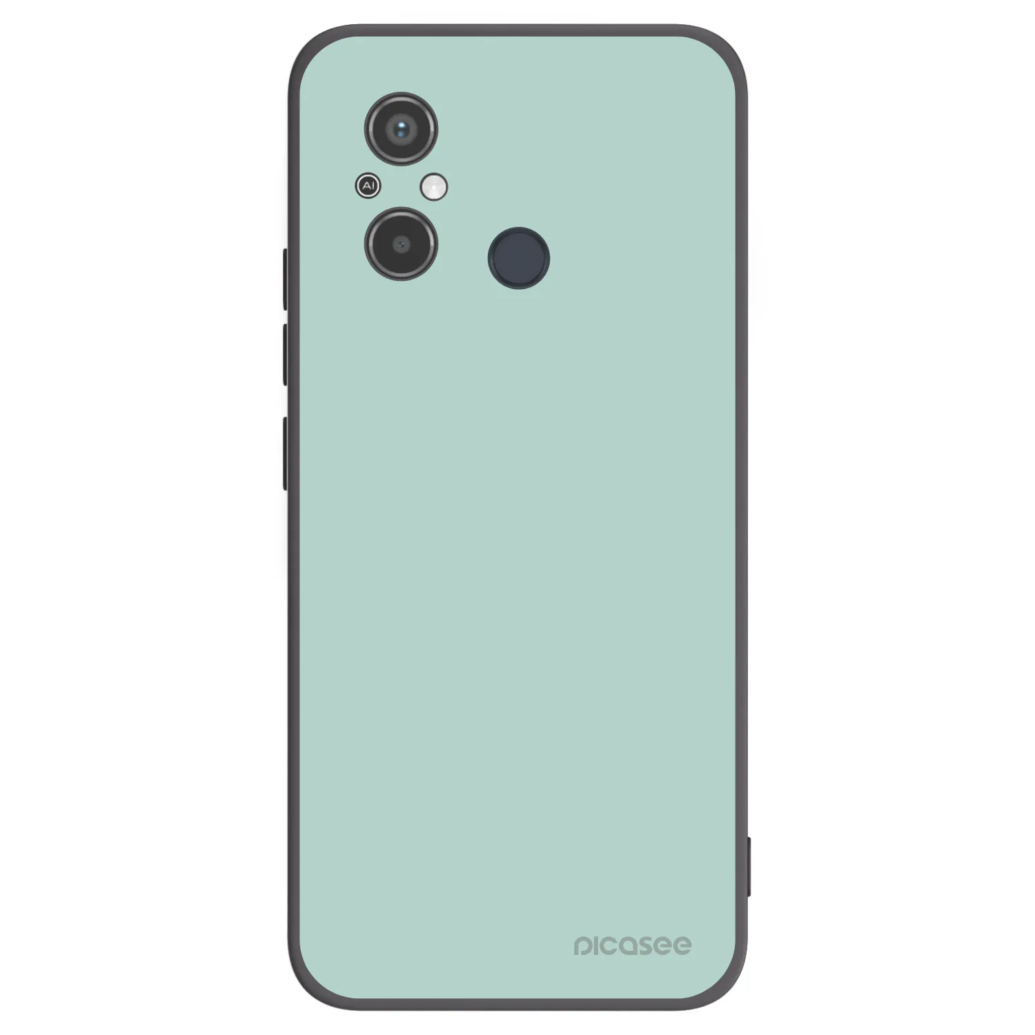 Silikónový čierny obal pre Xiaomi Redmi 12C - Pastel Charm