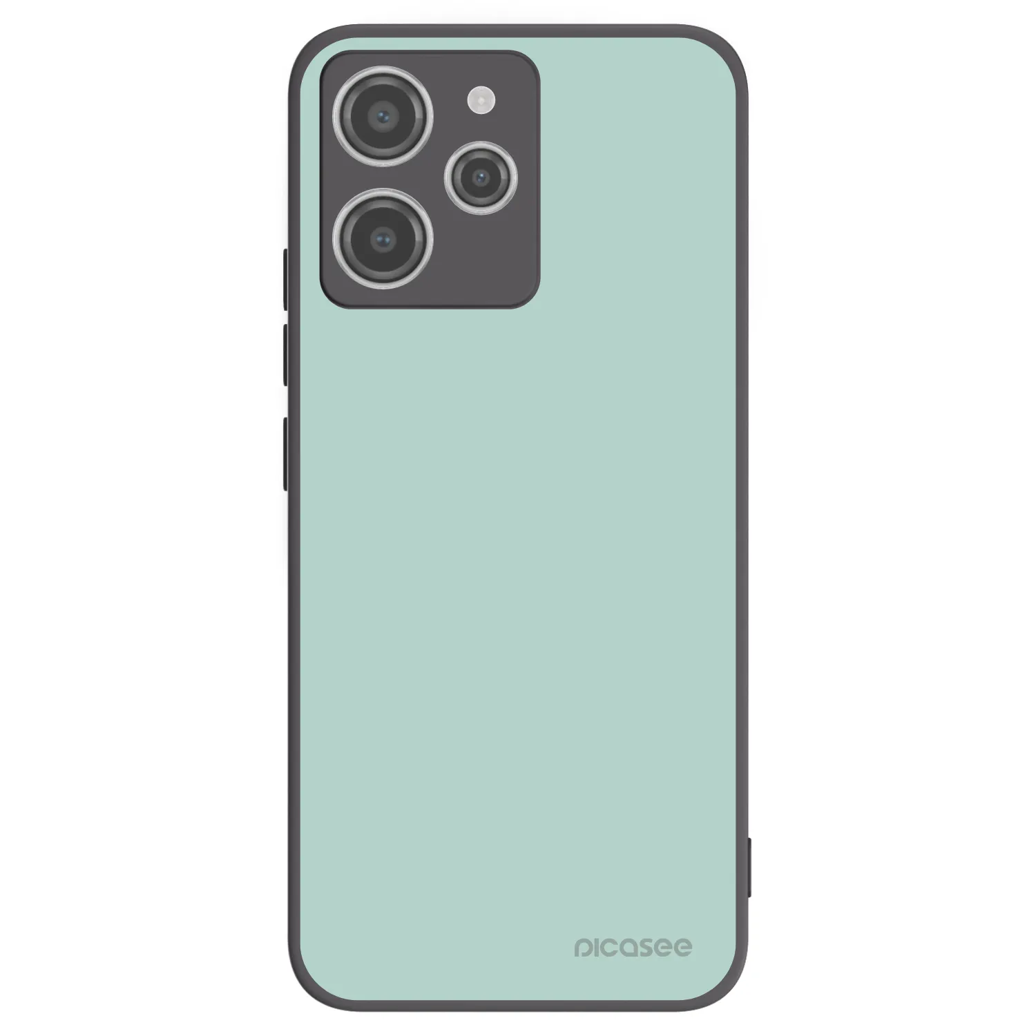 Silikónový čierny obal pre Xiaomi Redmi 12 4G - Pastel Charm