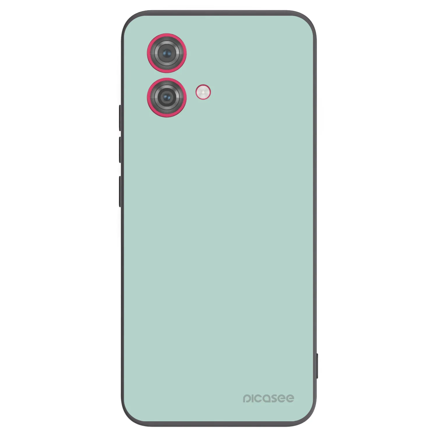 Silikónový čierny obal pre Motorola Moto G84 5G - Pastel Charm