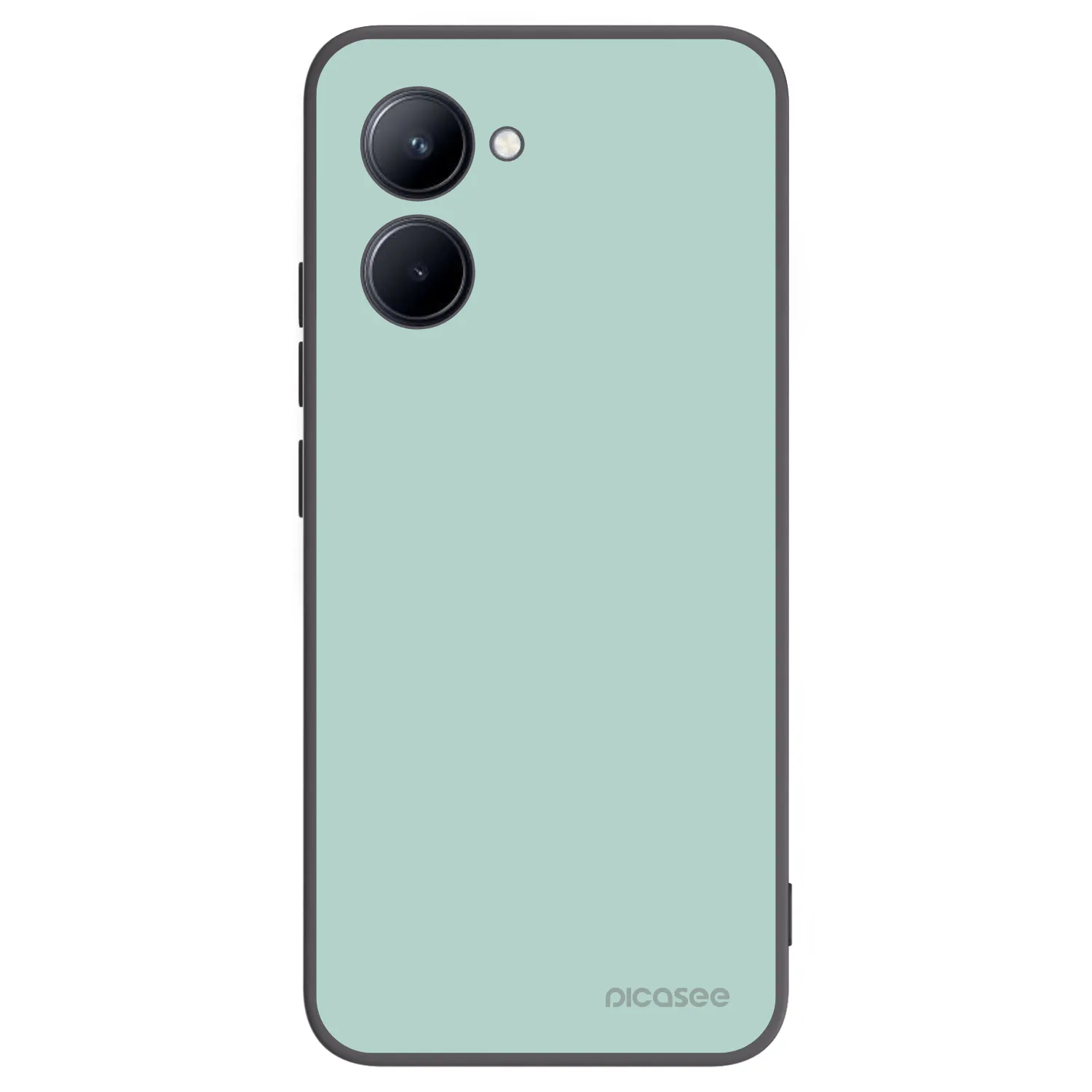 Picasee silikónový čierny obal pre Realme C33 (2023) - Pastel Charm