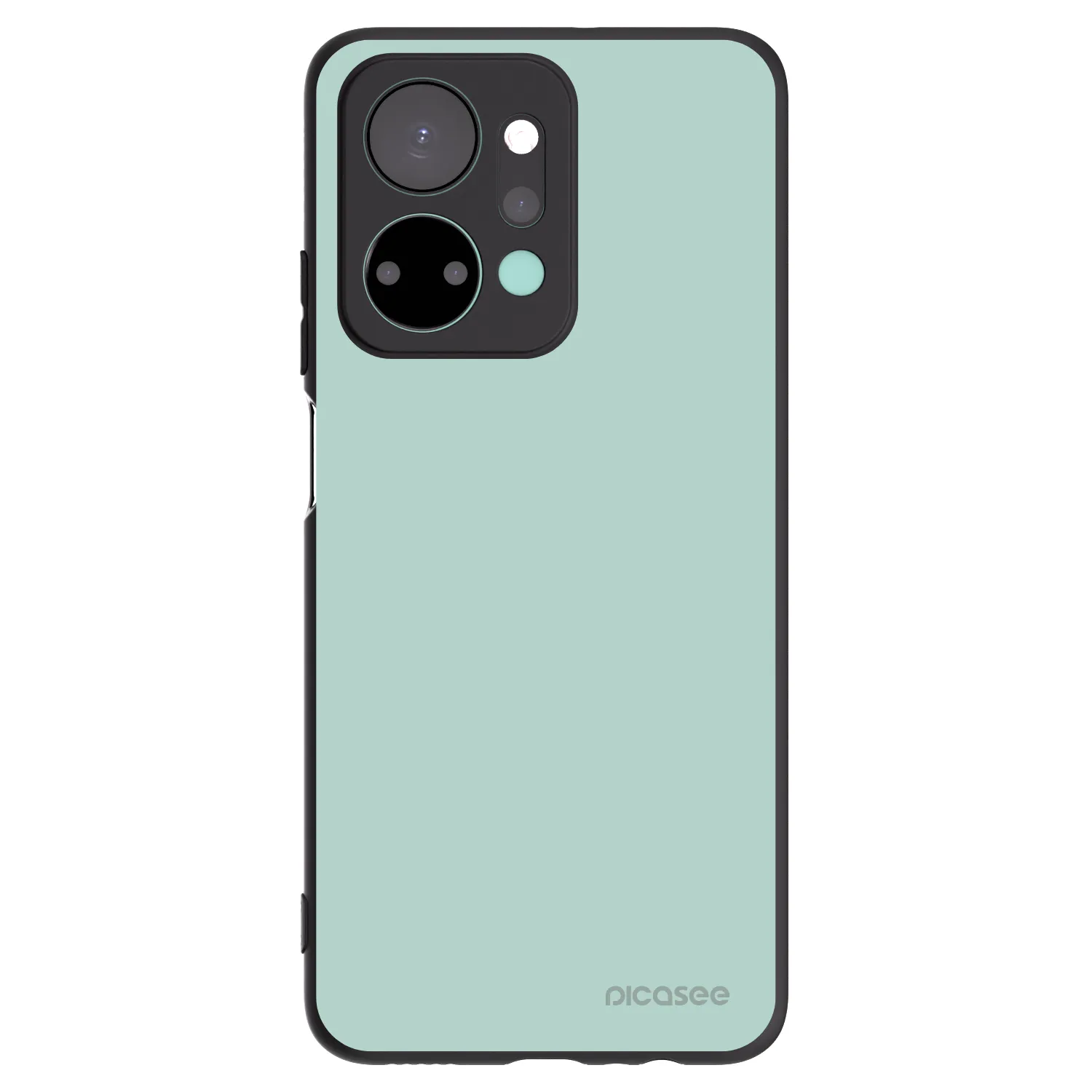 Picasee silikónový čierny obal pre Honor X7a - Pastel Charm