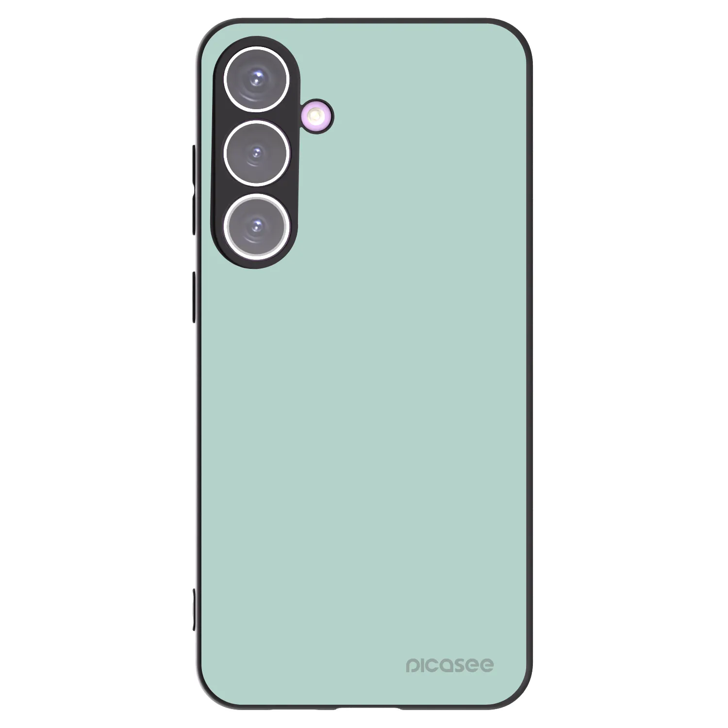 Picasee silikónový čierny obal pre Samsung Galaxy S24+ S926B 5G - Pastel Charm