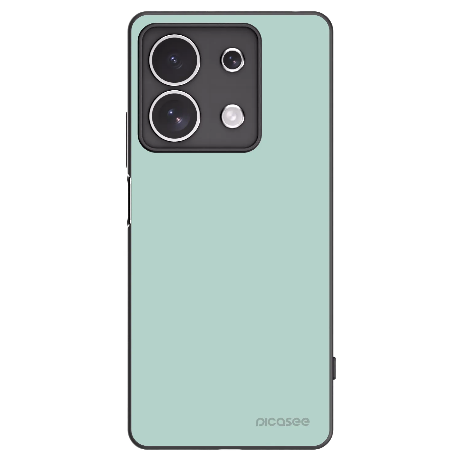 Picasee silikónový čierny obal pre Xiaomi Redmi Note 13 4G - Pastel Charm