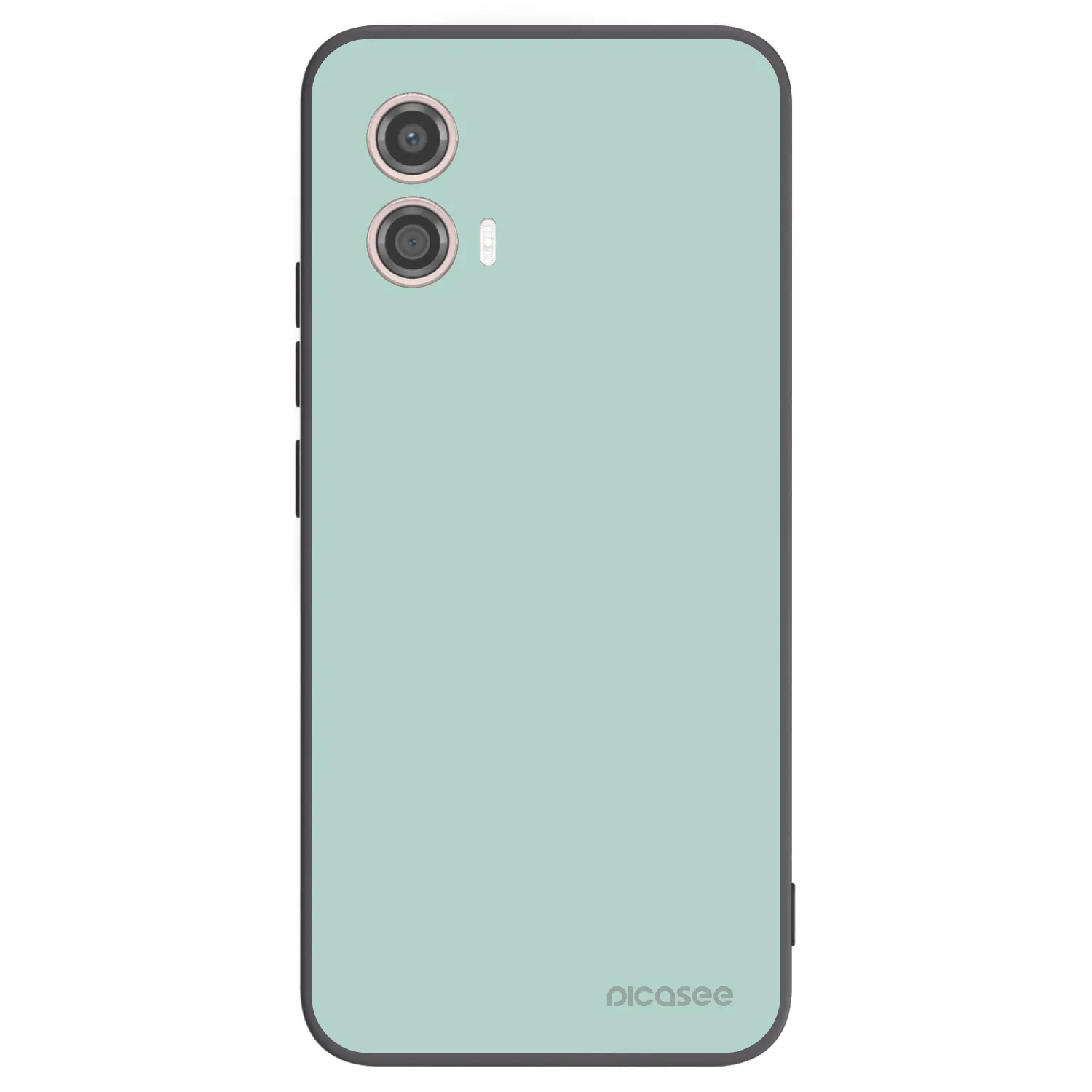 Picasee silikónový čierny obal pre Motorola Moto G53 5G - Pastel Charm