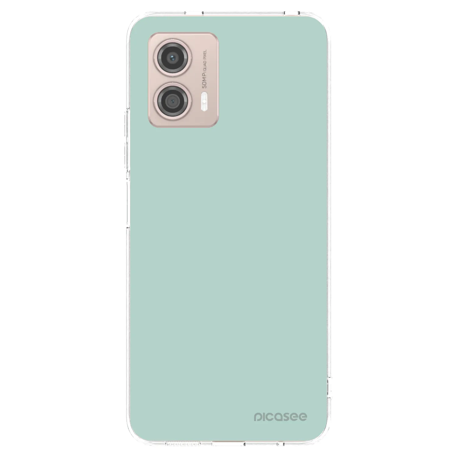 Picasee silikónový prehľadný obal pre Motorola Moto G53 5G - Pastel Charm