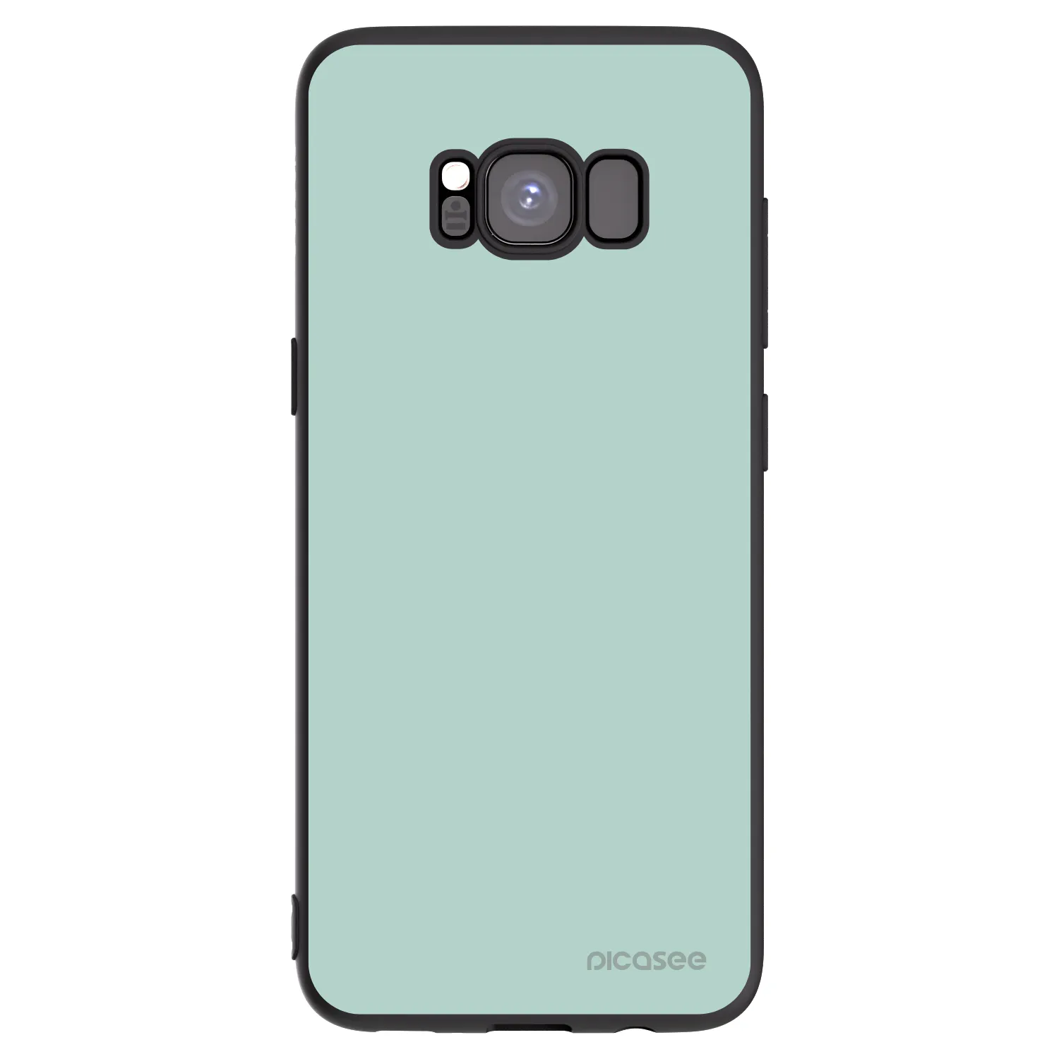 Picasee silikónový čierny obal pre Samsung Galaxy S8 G950F - Pastel Charm