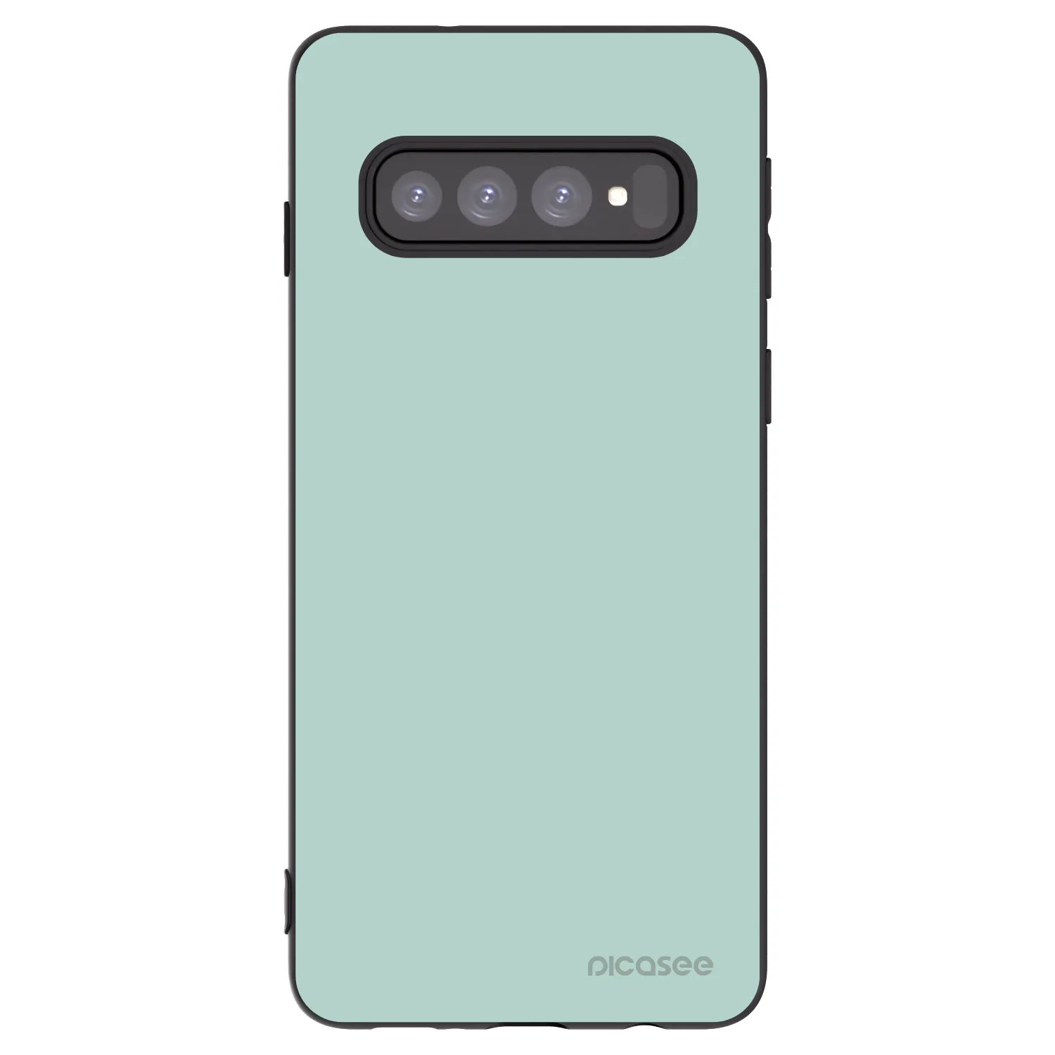 Picasee silikónový čierny obal pre Samsung Galaxy S10 G973 - Pastel Charm