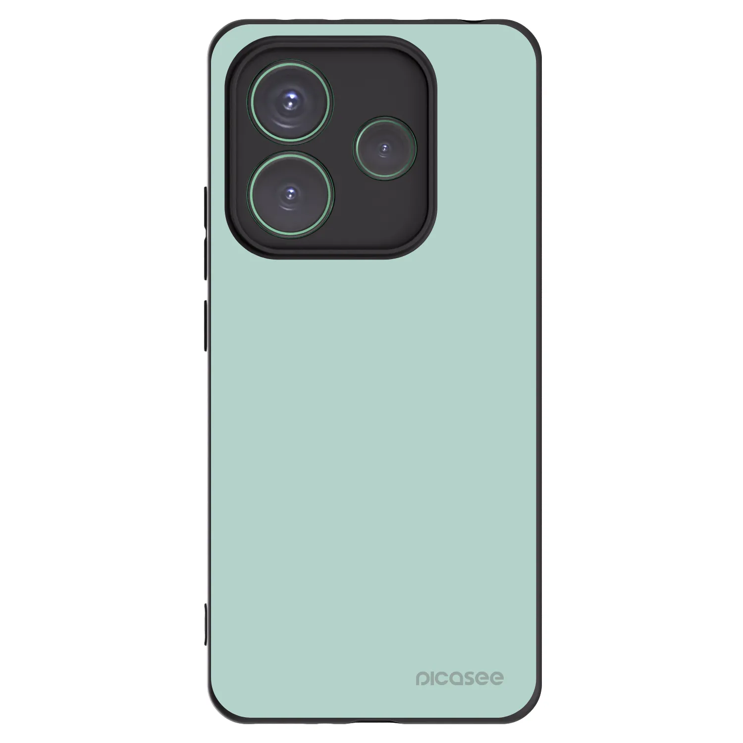 Silikónový čierny obal pre Xiaomi Redmi Note 14 5G - Pastel Charm
