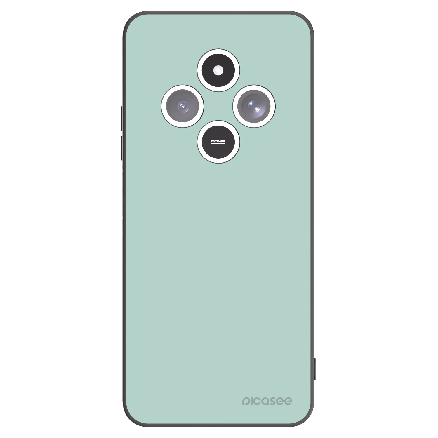 Picasee silikónový čierny obal pre Xiaomi Redmi 14C - Pastel Charm