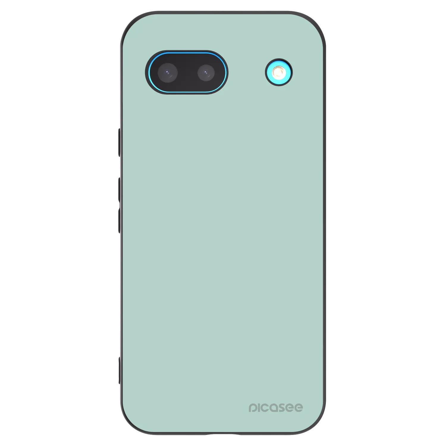 Picasee silikónový čierny obal pre Google Pixel 8a - Pastel Charm