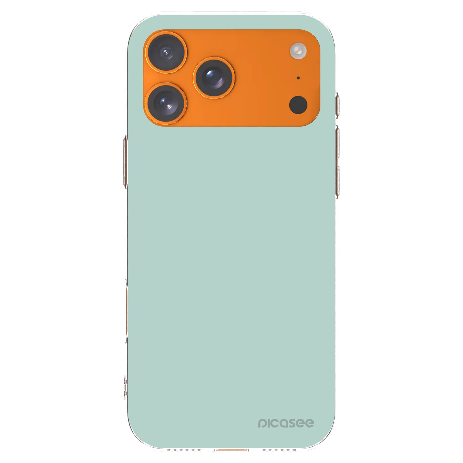 Picasee silikónový prehľadný obal pre Apple iPhone 17 Pro Max - Pastel Charm