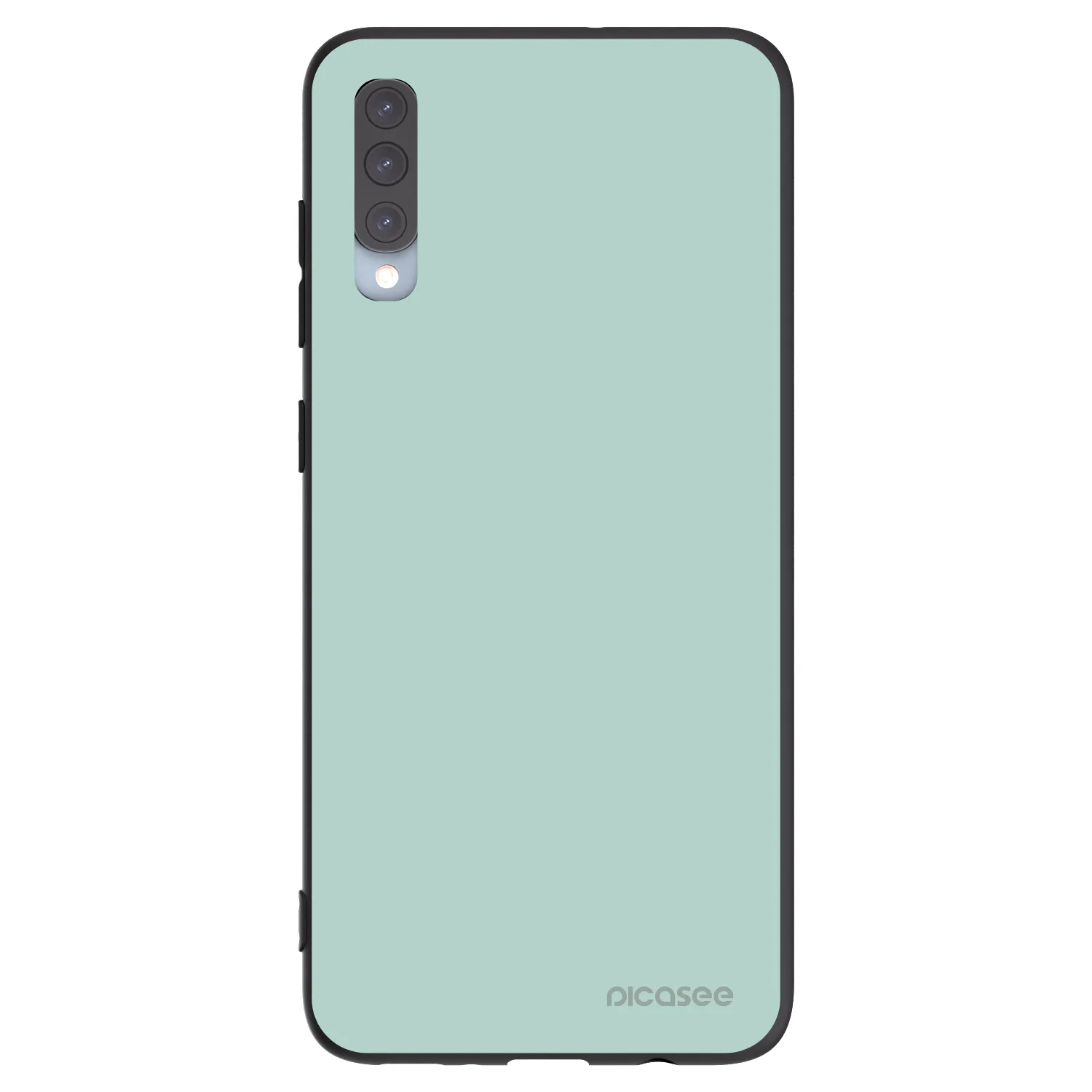 Picasee silikónový čierny obal pre Samsung Galaxy A70 A705F - Pastel Charm