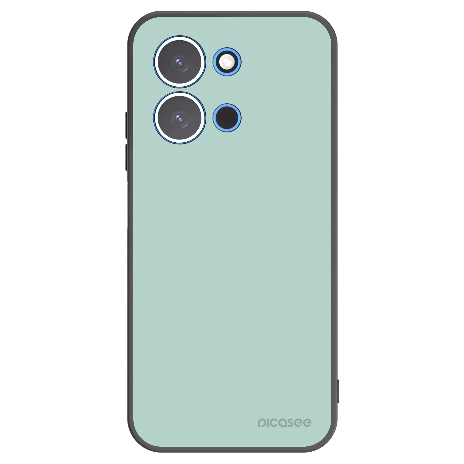 Picasee silikónový čierny obal pre Xiaomi Redmi 15C 4G - Pastel Charm