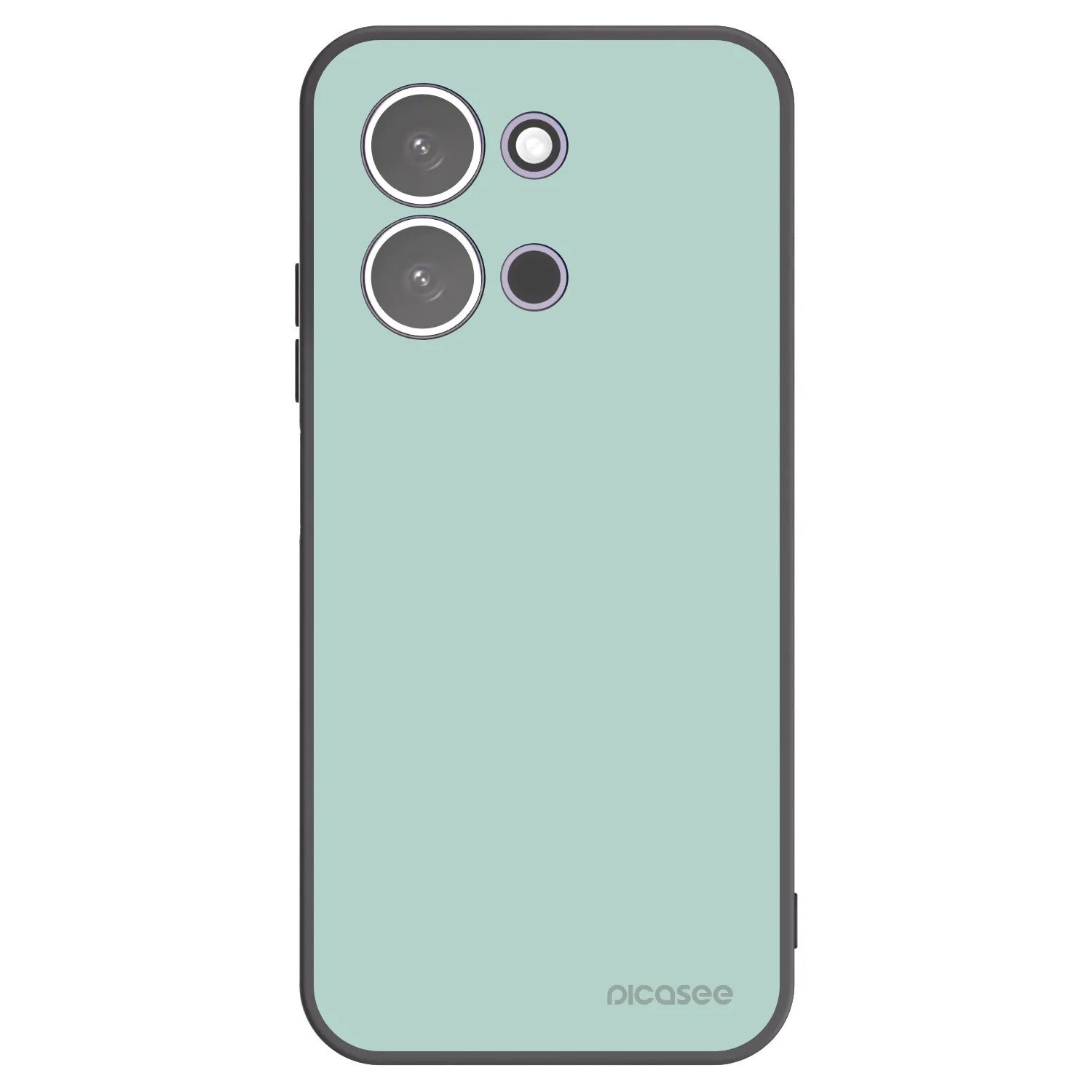 Picasee silikónový čierny obal pre Xiaomi Redmi 15C 5G - Pastel Charm