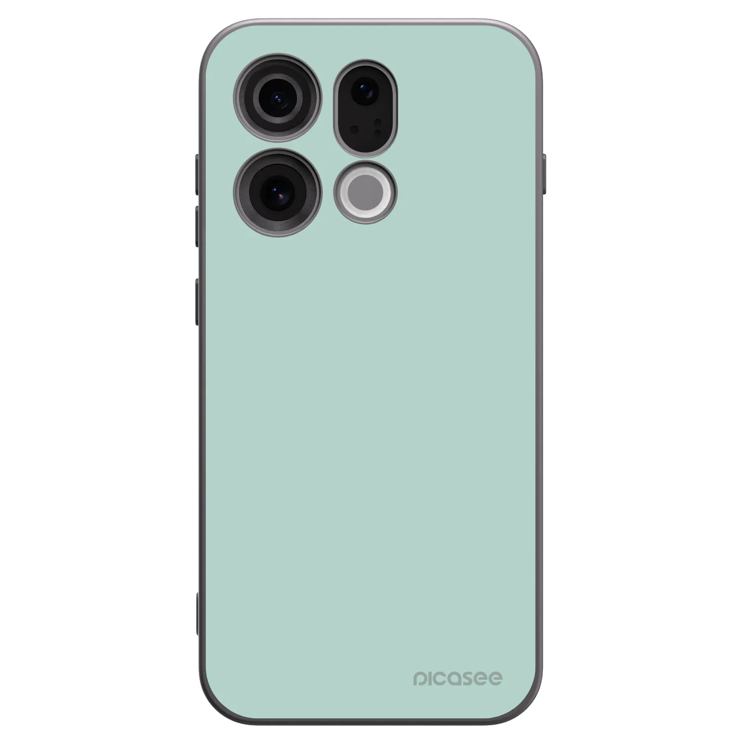 Picasee silikónový čierny obal pre OPPO Find X9 - Pastel Charm