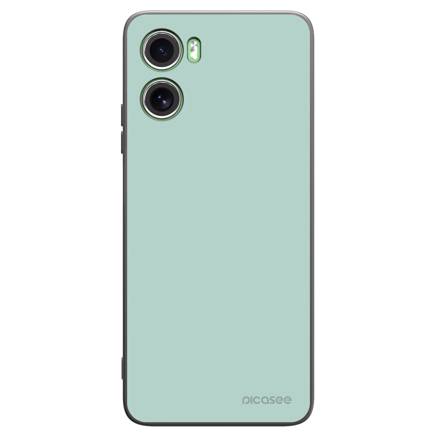 Picasee silikónový čierny obal pre Motorola Moto G06 - Pastel Charm