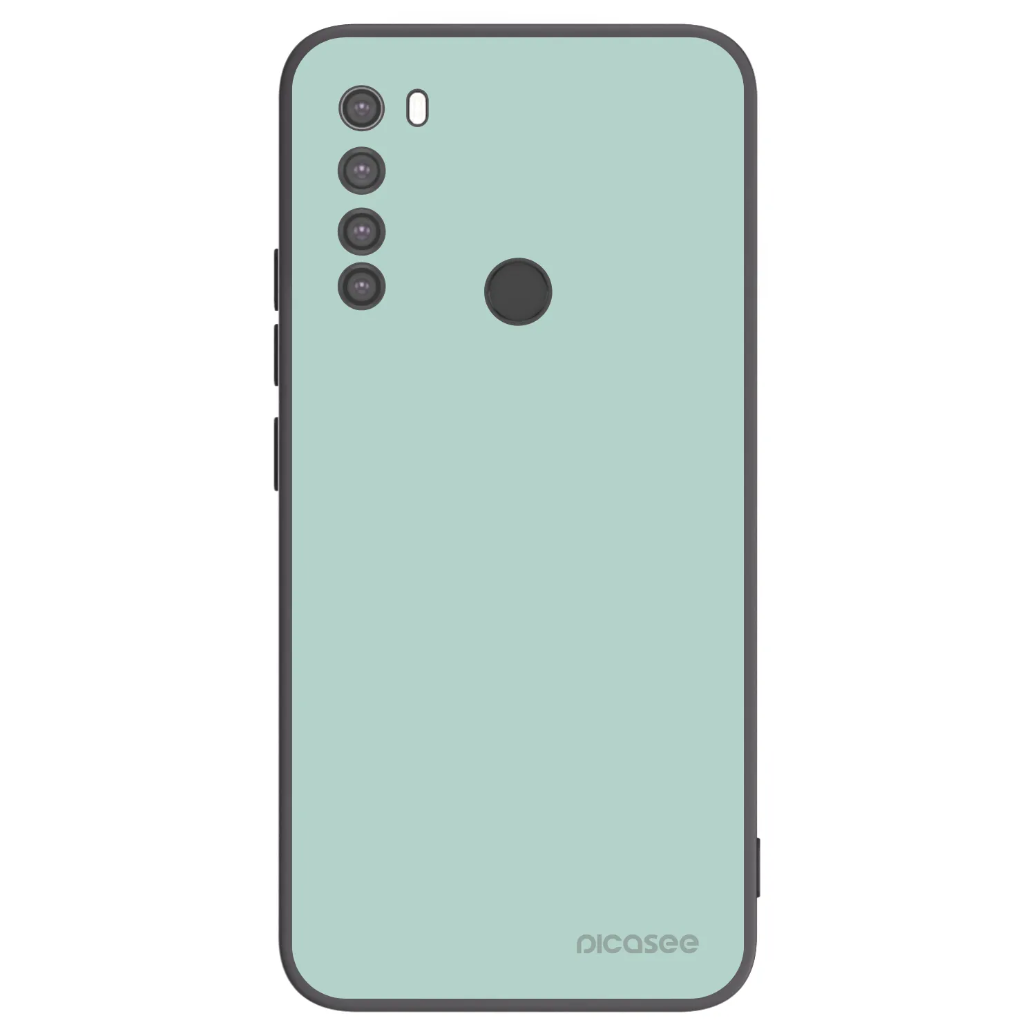 Picasee silikónový čierny obal pre Xiaomi Redmi Note 8 - Pastel Charm