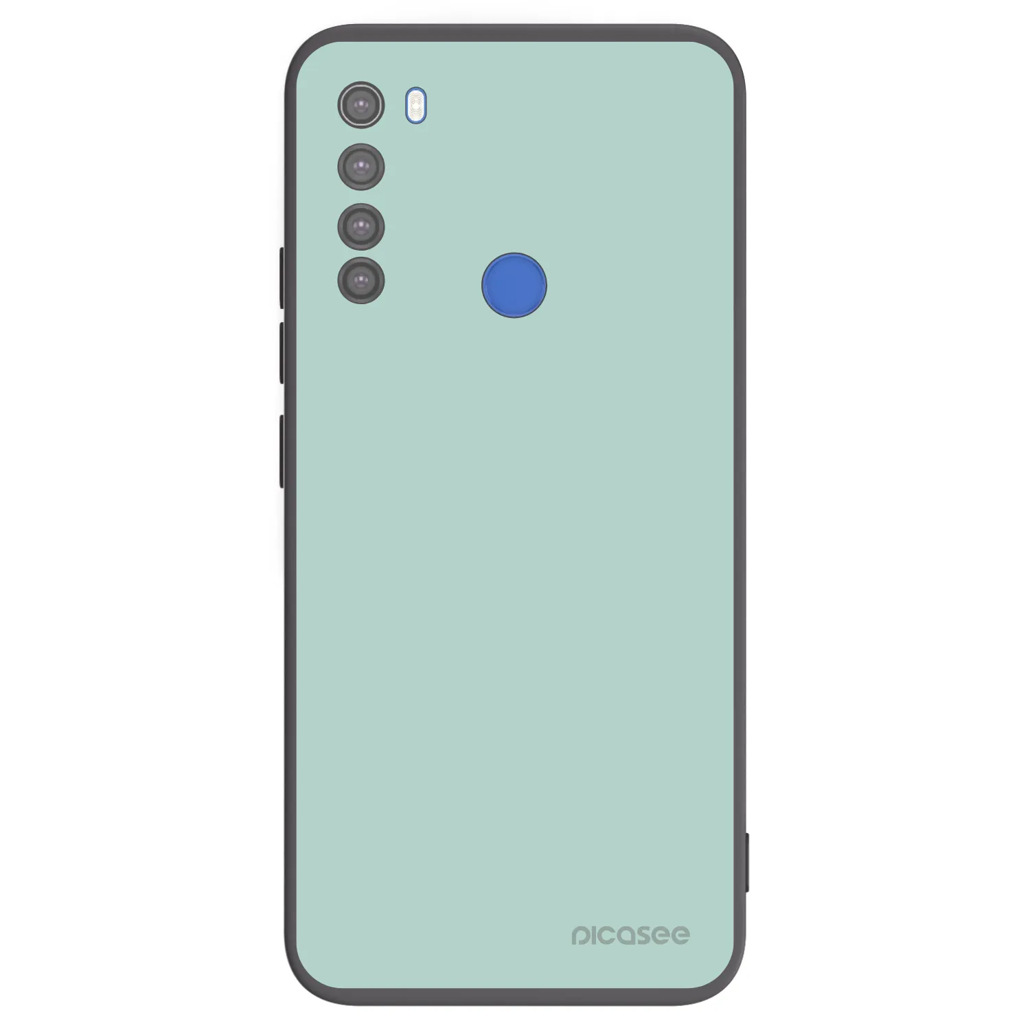Picasee silikónový čierny obal pre Xiaomi Redmi Note 8T - Pastel Charm