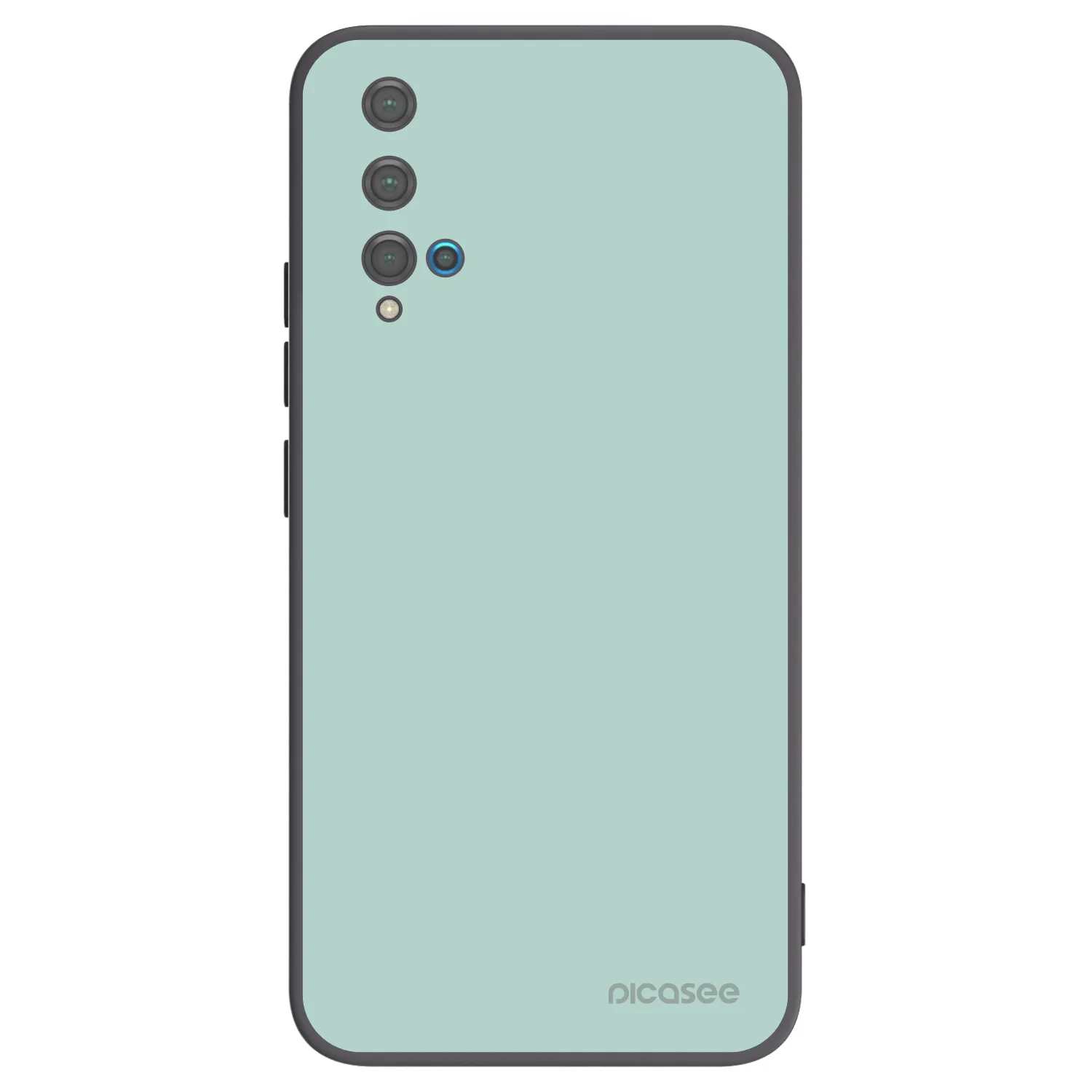 Picasee silikónový čierny obal pre Huawei Nova 5T - Pastel Charm