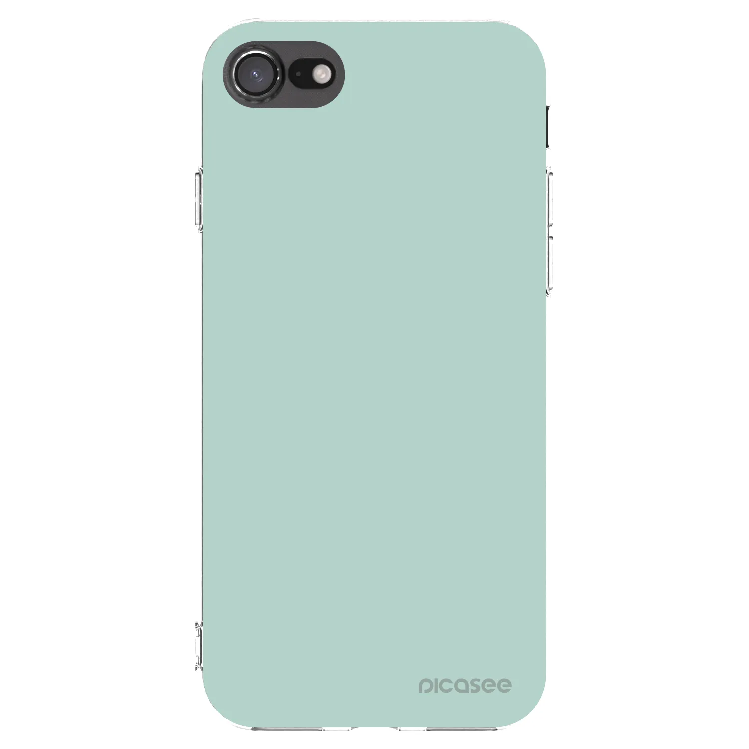 Picasee silikónový prehľadný obal pre Apple iPhone SE 2020 - Pastel Charm