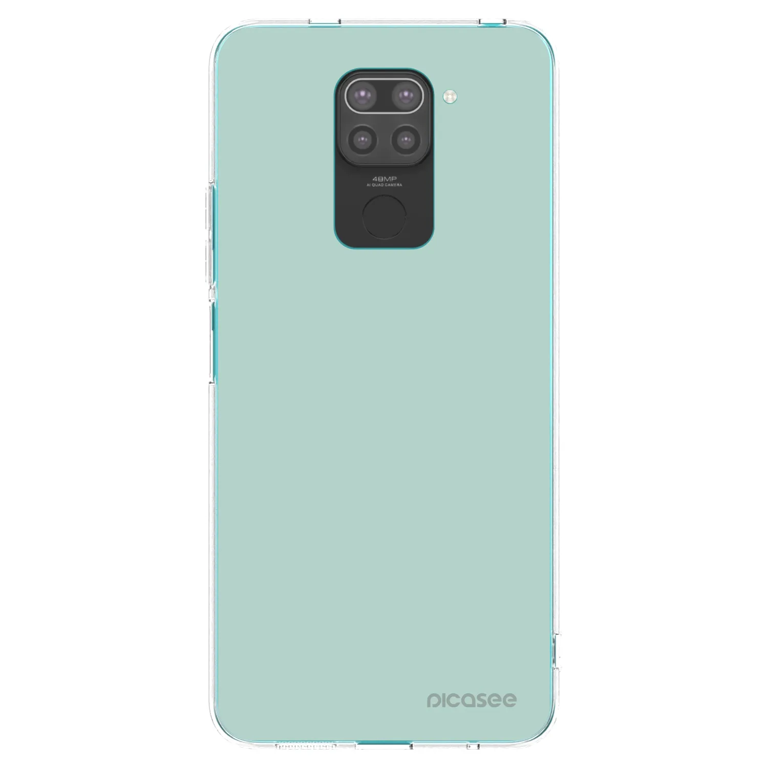 Picasee silikónový čierny obal pre Xiaomi Redmi Note 9 - Pastel Charm