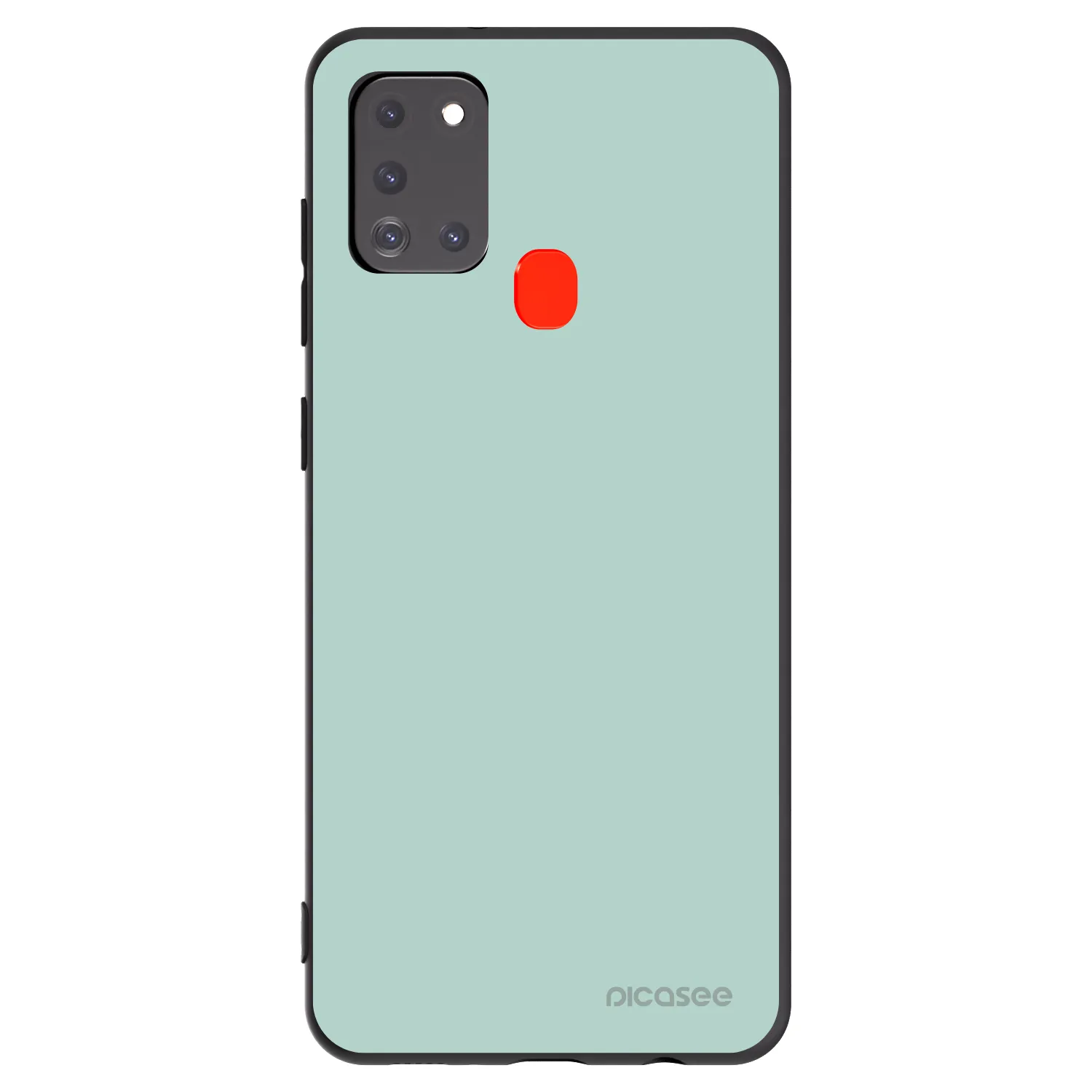 Picasee silikónový čierny obal pre Samsung Galaxy A21s - Pastel Charm