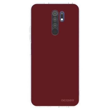 Picasee silikónový prehľadný obal pre Xiaomi Redmi 9 - Red Bliss