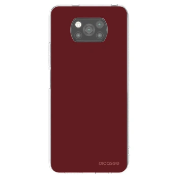 Picasee silikónový čierny obal pre Xiaomi Poco X3 - Red Bliss