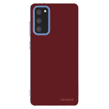 Picasee silikónový prehľadný obal pre Samsung Galaxy S20 FE - Red Bliss