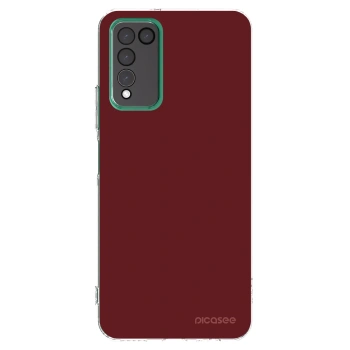 Picasee silikónový prehľadný obal pre Honor 10X Lite - Red Bliss