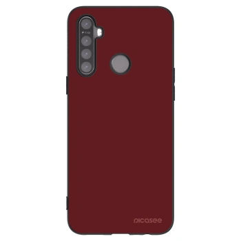 Picasee silikónový čierny obal pre Realme 6i - Red Bliss