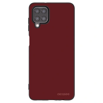 Picasee silikónový čierny obal pre Samsung Galaxy A12 A125F - Red Bliss